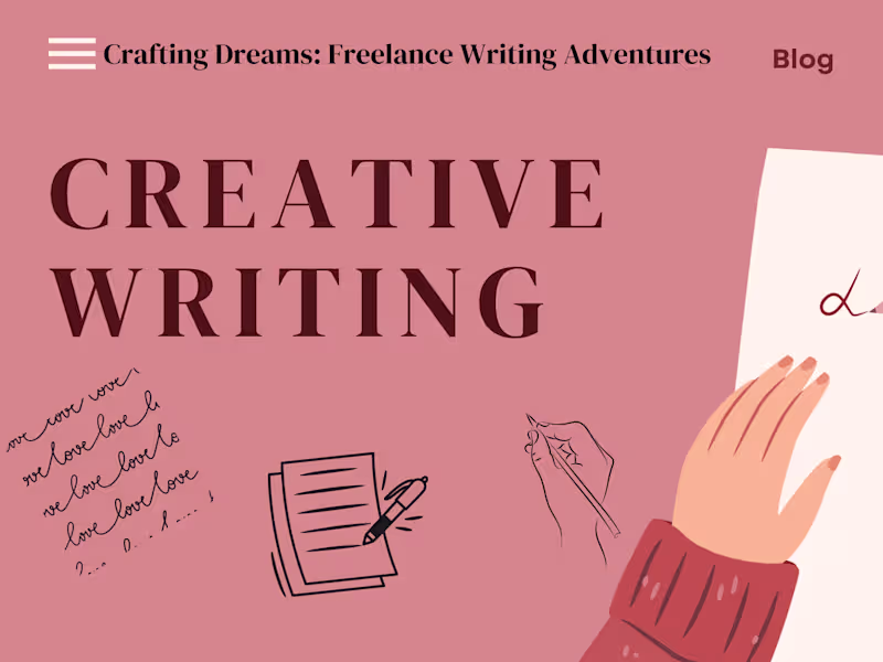 Cover image for Crafting Dreams: Freelance Writing Adventures