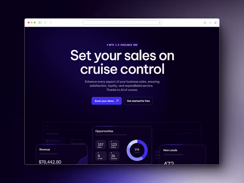 Cover image for Framer Single Landing Page with error 404