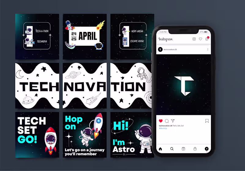 Cover image for Brand Identity: TechNovaton 