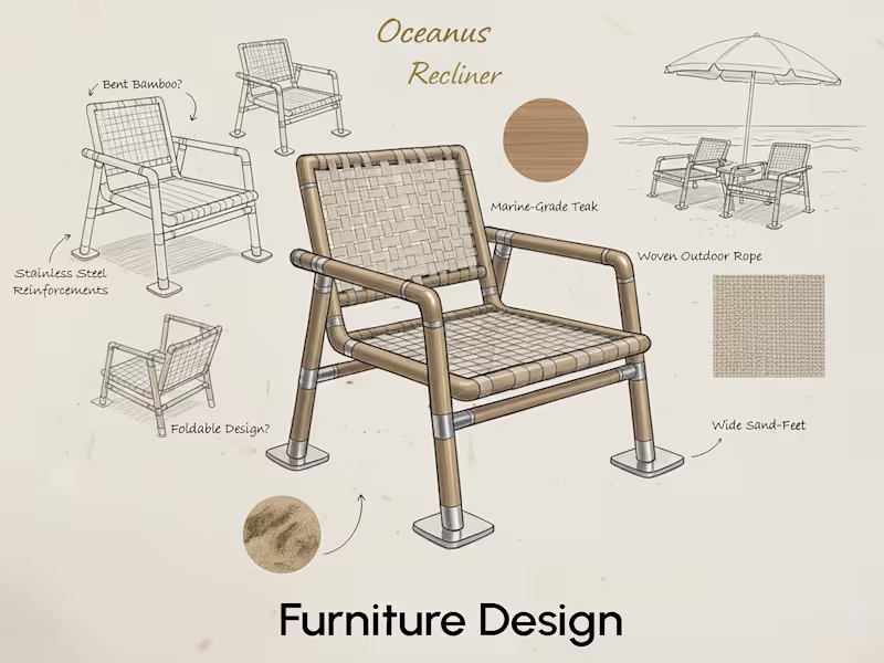Cover image for Industrial & Furniture Design + Photorealistic 3D Rendering