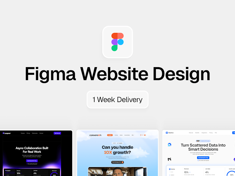 Cover image for Figma Website Design