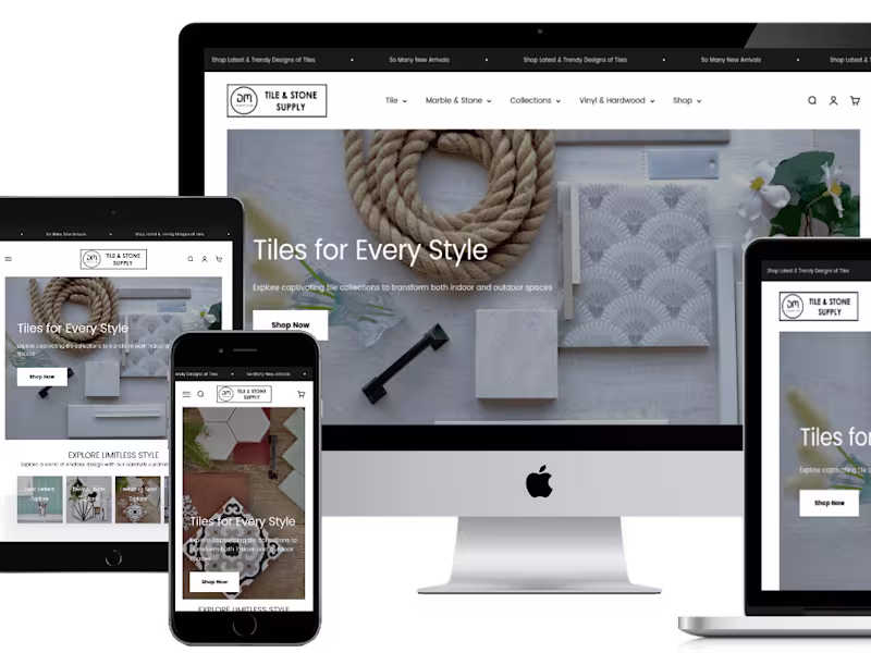 Cover image for DM CAPE TILE leading tile and stone supplier in the U.S.