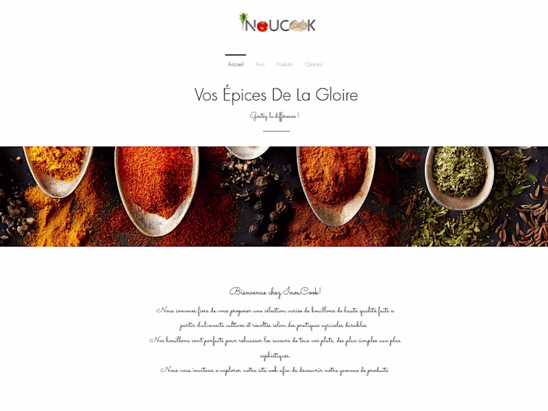 Cover image for Inoucook website 