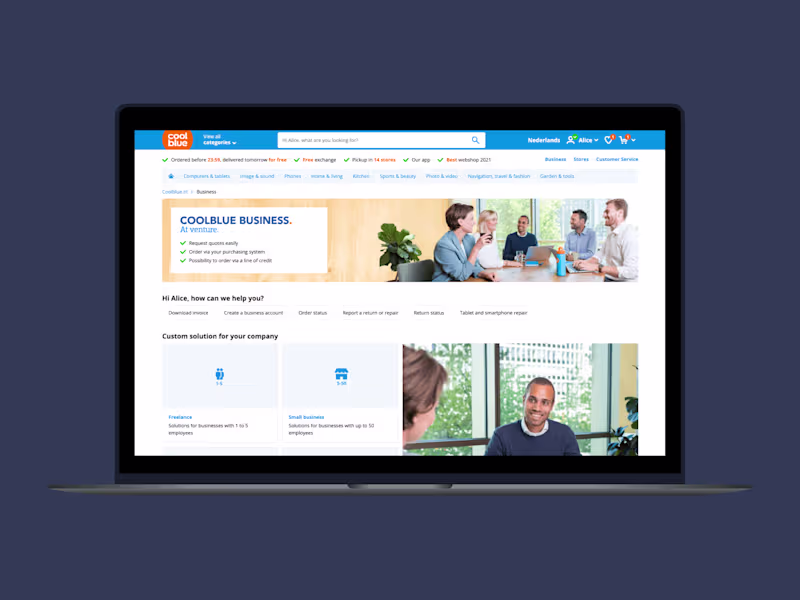 Cover image for B2B E-Commerce UX Design