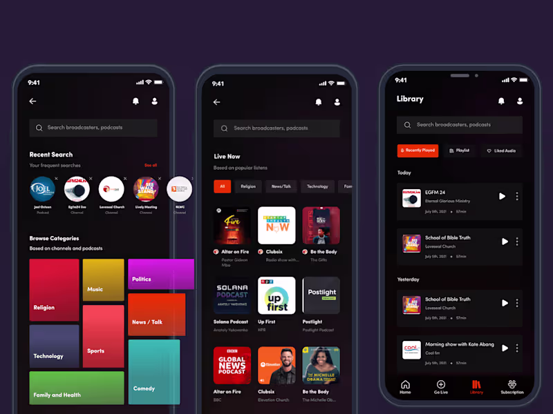 Cover image for Waystream Mobile App