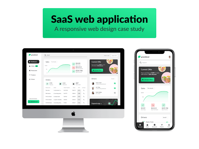 Cover image for SaaS web application