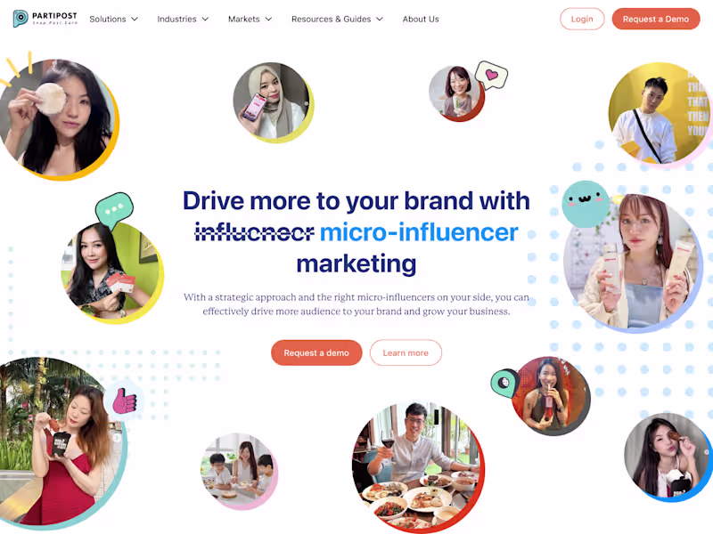 Cover image for Partipost Website