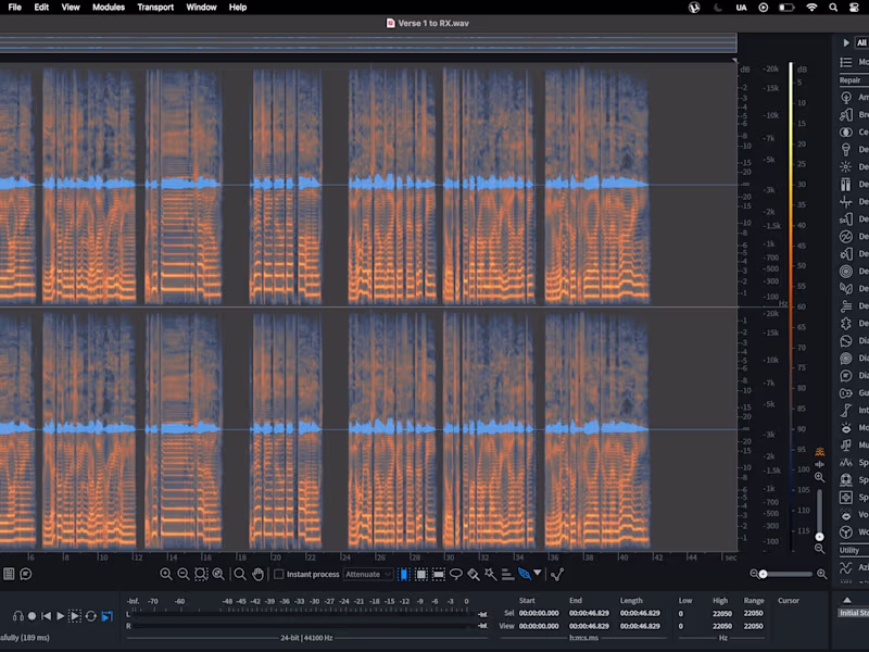 Cover image for Audio Cleaning and Restoration