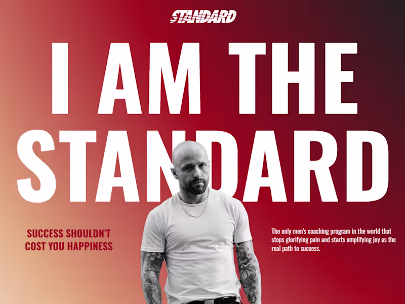 Cover image for Men's Coaching Program: Joy as a Path to Success