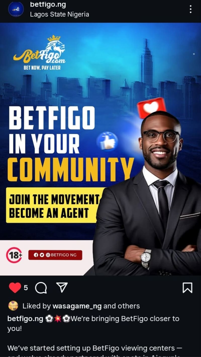 Cover image for Betfigo In Your Community