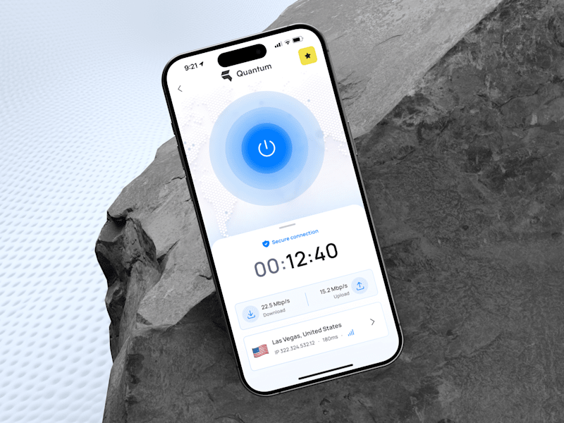 Cover image for Quantum VPN App UX/UI Breakdown