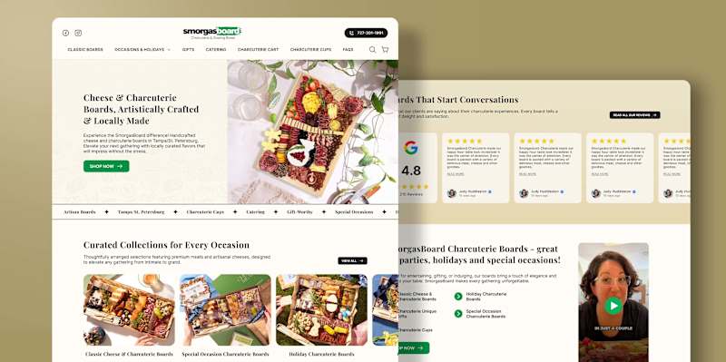 Cover image for Shopify Theme Redesign for Smorgasboard