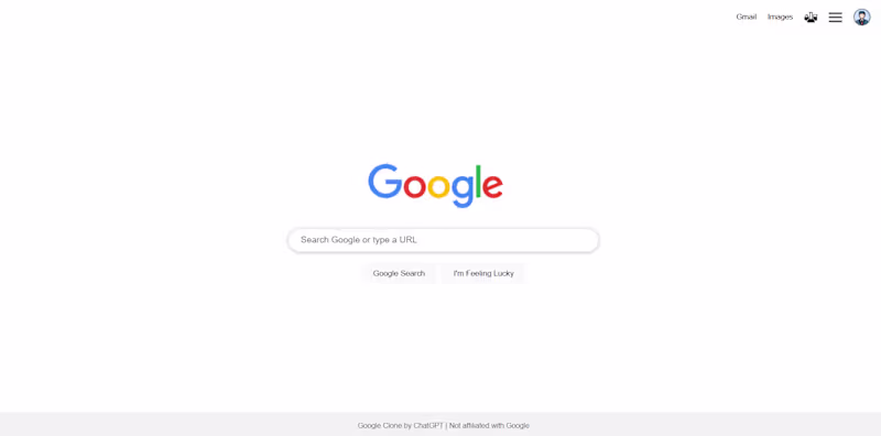 Cover image for GOOGLE CLONE