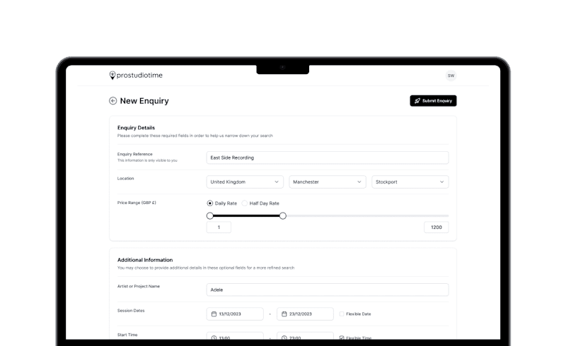 Cover image for Streamlining Studio Bookings with a digital platform (Bubble.io)