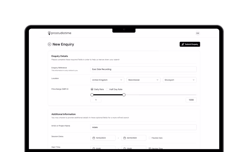 Cover image for Streamlining Studio Bookings with a digital platform (Bubble.io)