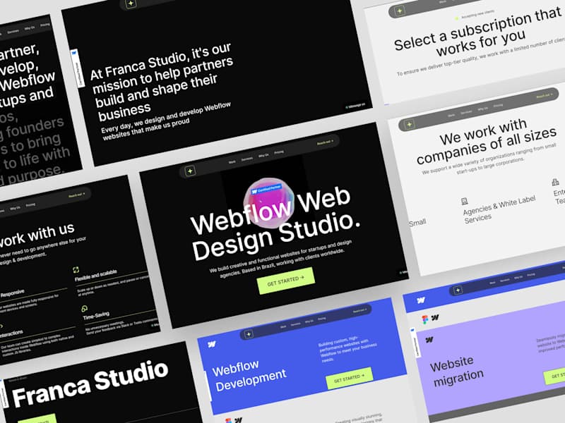 Cover image for Webflow Design and Development Subscription