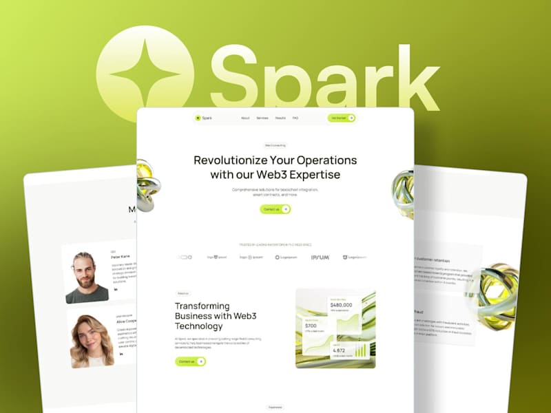 Cover image for Spark - Web3 | Framer Template