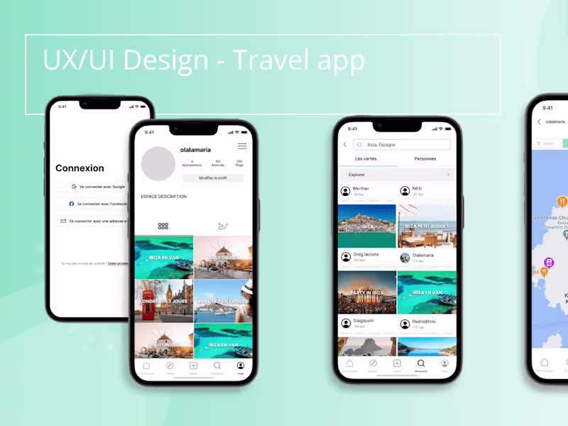 Cover image for UX/UI Design - App