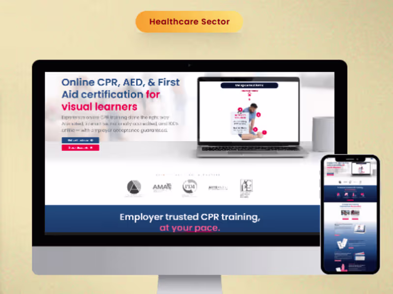 Cover image for Custom Landing Page Design + Development