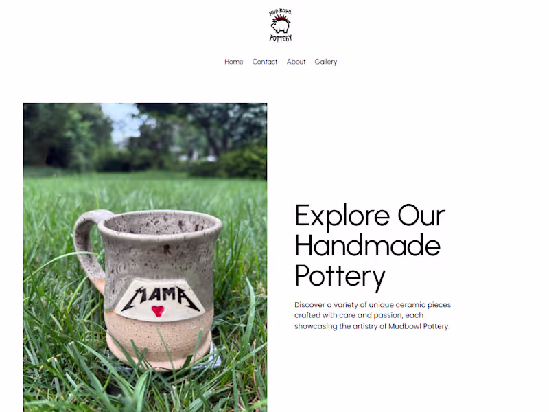Cover image for A close friend of mine had started her own pottery business ...