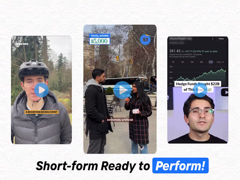 Cover image for 🎬 Short-Form Video Editing for Social Media Platforms