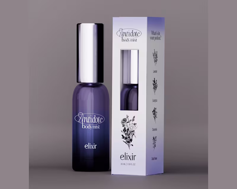 Cover image for Antidote - Logo and Packaging Design for Perfume :: Behance