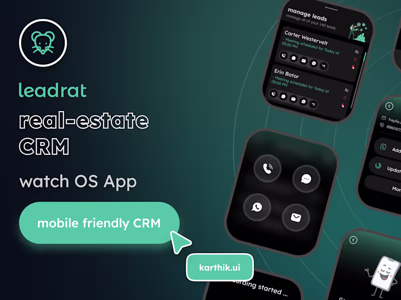 Cover image for leadrat - watchOS App