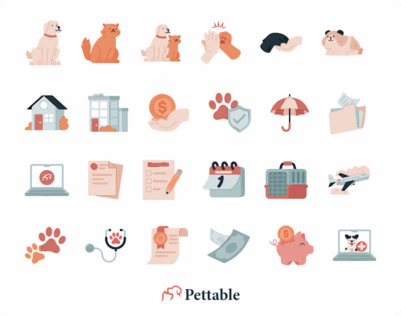 Cover image for Pet Icon Set