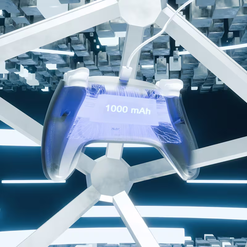 Cover image for 3D Gaming Controller Animation