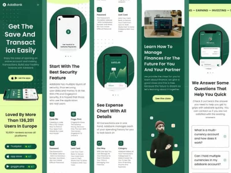 Cover image for Landing Pages Website