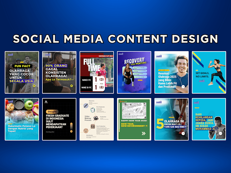Cover image for SOCIAL MEDIA CONTENT DESIGN FOR YOUR BRAND!