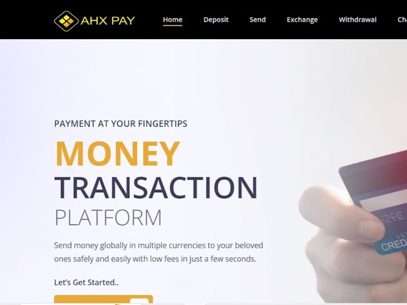 Cover image for AHX PAY (A Trading Website)