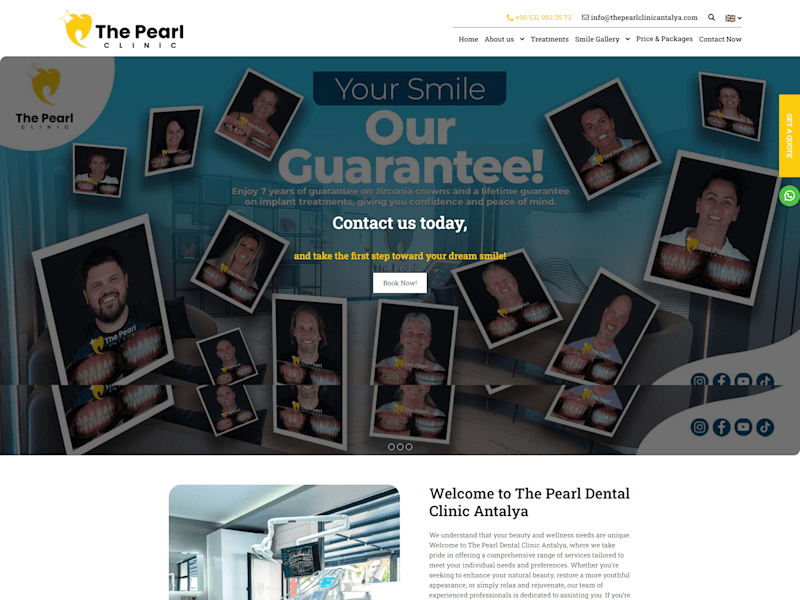 Cover image for The Pearl Clinic Antalya