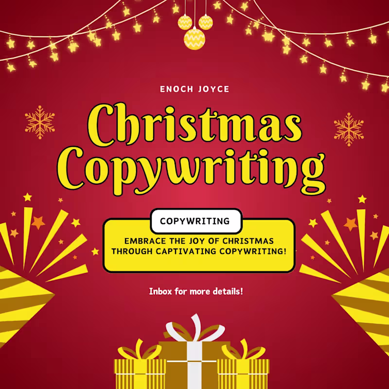 Cover image for writing festive content for the holiday season