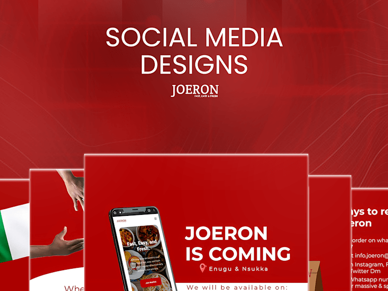 Cover image for Social Media Designs - Food Logistic Company