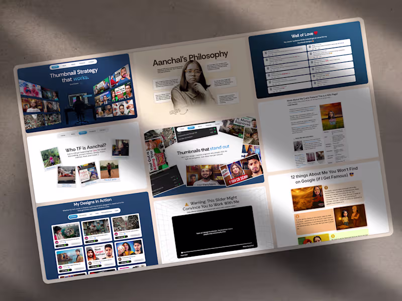 Cover image for Aanchal Creattes - Figma to Framer