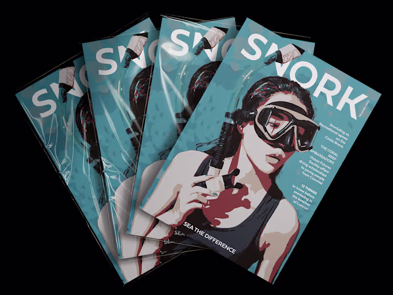 Cover image for SNORK MAGAZINE — Editorial Design: Behance