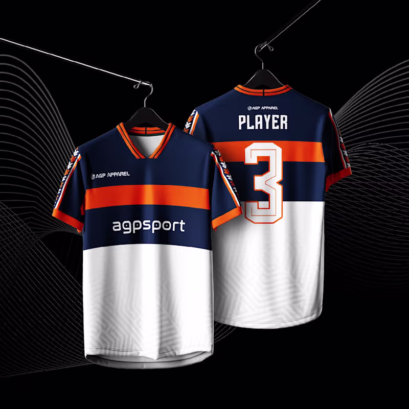 Cover image for Dynamic and Sleek Custom Jersey Designs for Modern Teams
