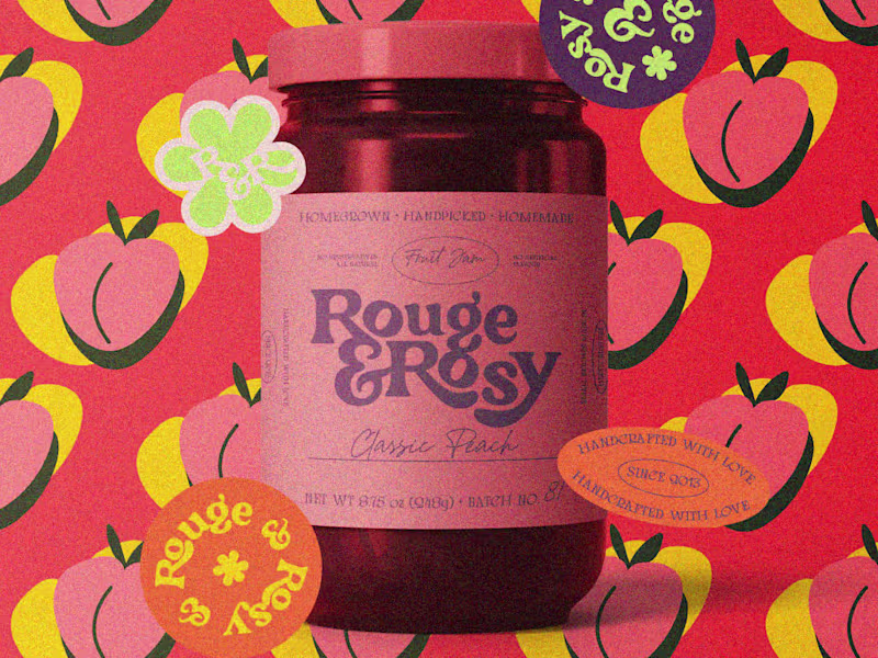 Cover image for Rouge & Rosy - an Organic Homemade Jam