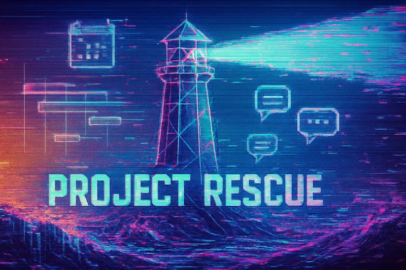 Cover image for Project Rescue: How to Handle Delays, Scope Creep, and Miscommunication