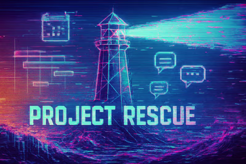 Cover image for Project Rescue: How to Handle Delays, Scope Creep, and Miscommunication