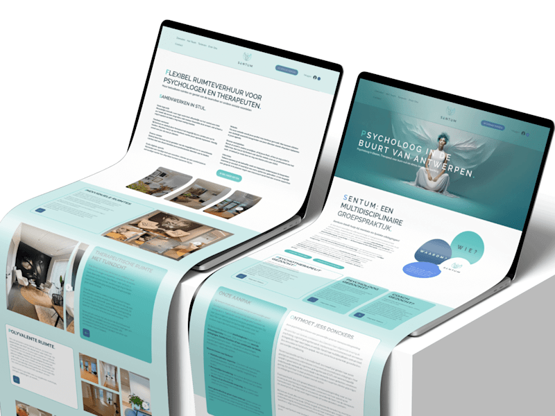Cover image for SENTUM Psychology Practice - Complete Website Redesign