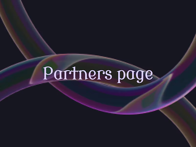 Cover image for GREAT PARTNERS & PARTNERSHIPS.