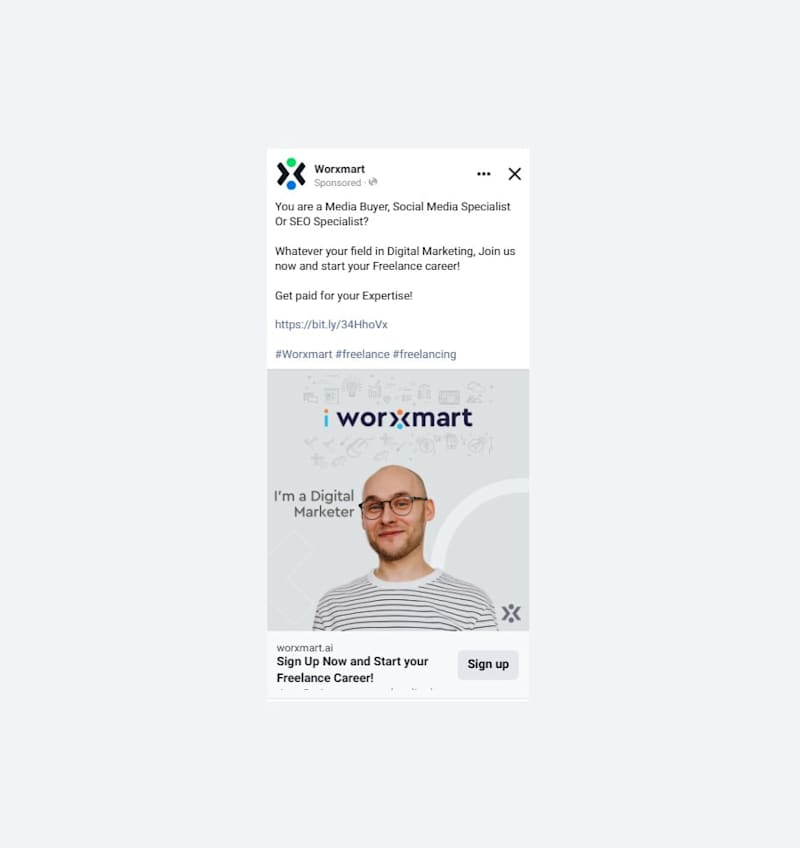 Cover image for Facebook ads (Conversion ads)