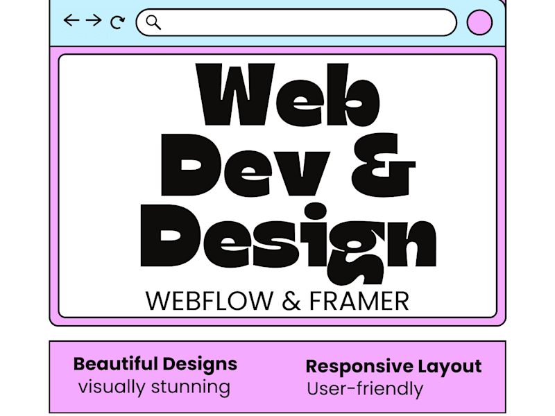 Cover image for Webflow or Framer Website