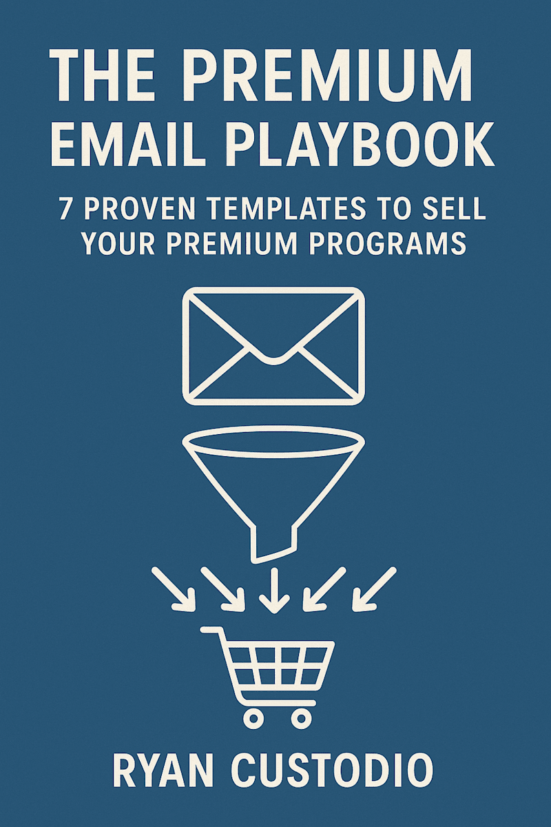 Cover image for The funnel I created for my own email marketing business. 