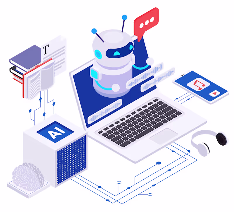 Cover image for  Custom AI Chatbot Development