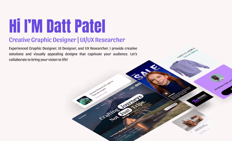 Cover image for Landind Page design