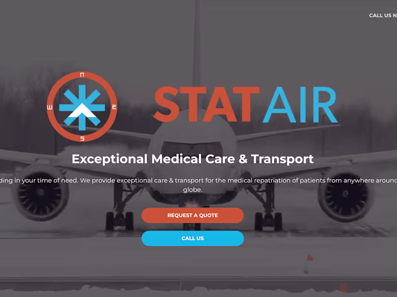 Cover image for Stat Air International - Air Ambulance