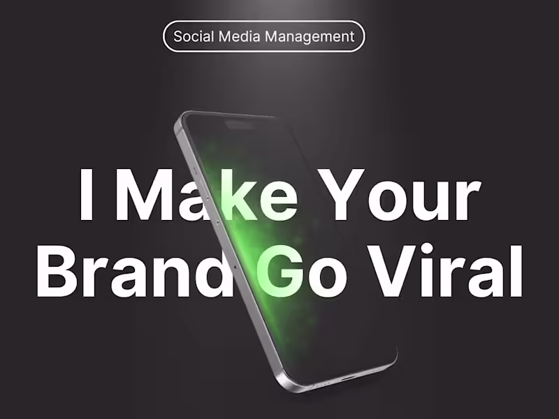 Cover image for Social Media Management